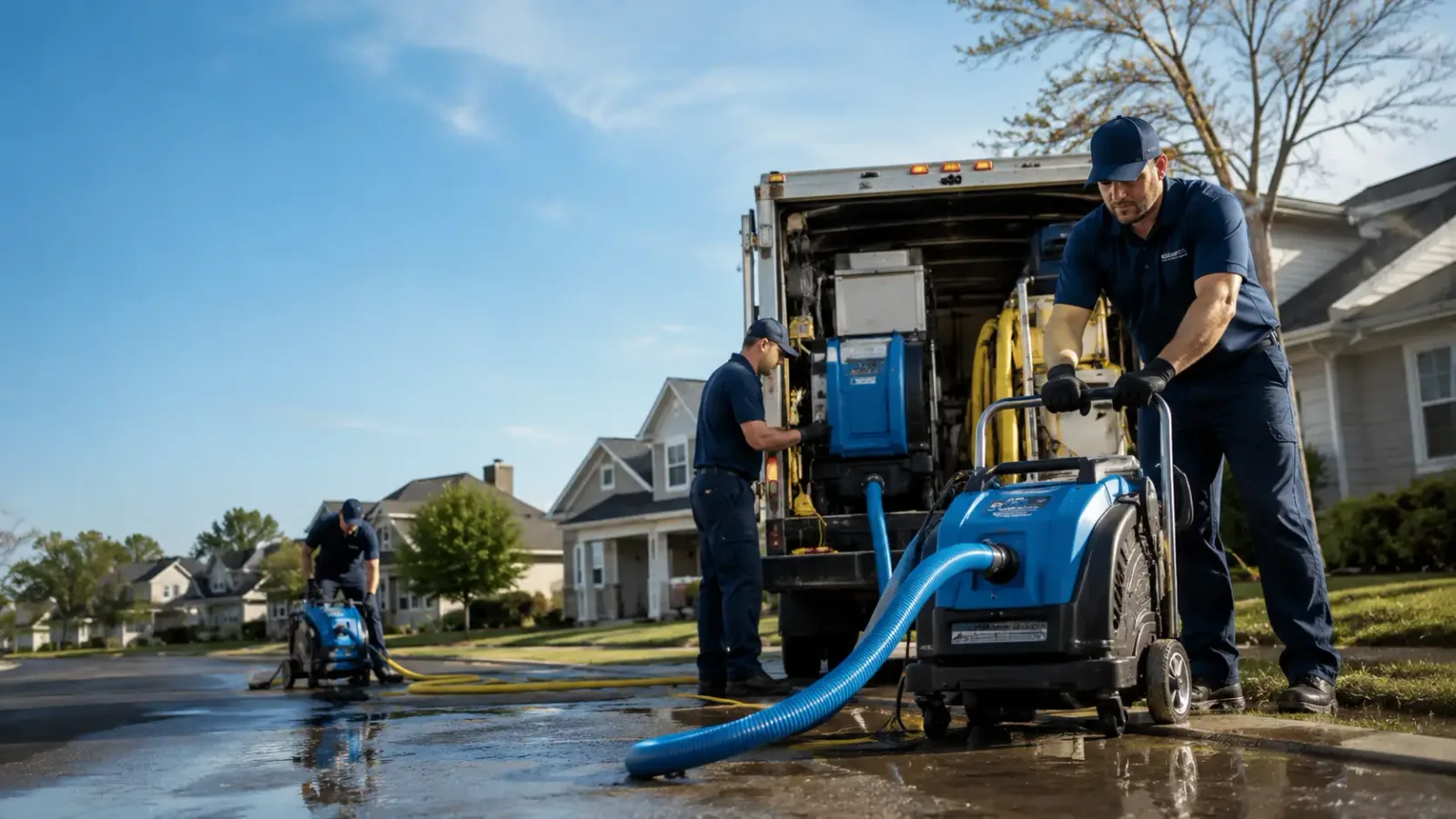 Flood Damage Cleanup in Glen Ferris, WV